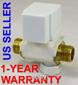 1/2 inch 12V DC VDC Solenoid Valve with Check Valve Filter ONE-YEAR WARRANTY
