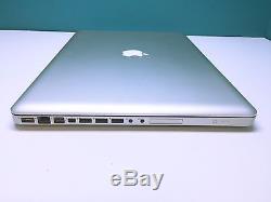 17 inch Apple MacBook Pro One Year Warranty Upgraded 2.8Ghz 2TB HD 8GB
