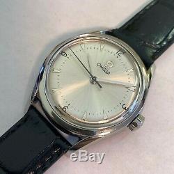1951 Vintage Men's Omega Manual Winding 420 SS Serviced & One Year Warranty