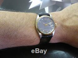 1966 Vintage Men's Rolex Date Ref 1505, Rare Dial, Serviced One Year Warranty