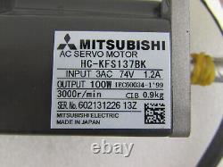 1PC Mitsubishi HC-KFS137BK Servo Motor New Expedited Shipping One Year Warranty