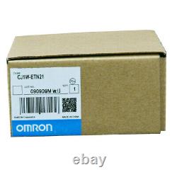 1PC NEW IN BOX Omron Ethernet Unit CJ1W-ETN21 CJ1WETN21 One year warranty