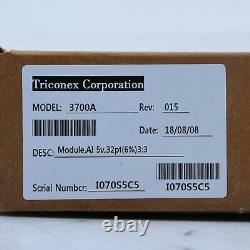 1PC New in box TRICONEX 3700A ANALOG MODULE Tricon 3700A one year warranty