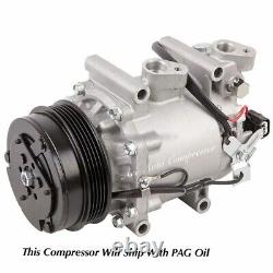 2009-2013 Honda Fit OEM Reman A/C Compressor Kit one Year Warranty