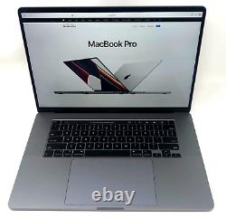 2019 16 APPLE MACBOOK PRO i9 2.4GHZ 16GB 4TB SSD 5500M 8GB ONE YEAR WARRANTY