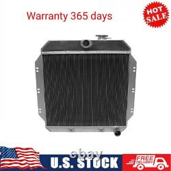 3Rows Aluminum Radiator for 1960 1961 1962 Chevy Chevrolet Truck 4.6L 4.3 3.8L