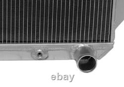 3Rows Aluminum Radiator for 1960 1961 1962 Chevy Chevrolet Truck 4.6L 4.3 3.8L
