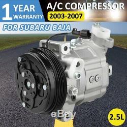 A/c Compressor 2004-2006 Subaru Baja Remanufactured With One Year Warranty