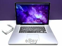 Apple 17 inch MacBook Pro Laptop / One Year Warranty / Upgraded 2.8Ghz! Loaded