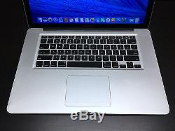 Apple MacBook Pro 15 Mac Laptop Pre-Retina OSX 2015 One Year Warranty 750GB