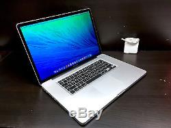 Apple Macbook Pro 17 Pre-Retina OSX-2015 / ONE YEAR WARRANTY / 1TB SSD HYBRID