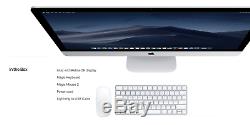 Apple iMac 27 5K 2019 3.6GHz i9 8-core 32-128GB DDR4 2TB FUSION-2TB SSD 580X