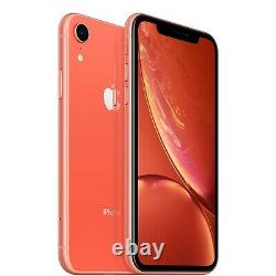 Apple iPhone XR 128GB Coral (AT&T) A1984 (CDMA + GSM) ONE YEAR WARRANTY
