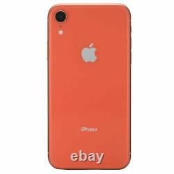 Apple iPhone XR 128GB Coral (AT&T) A1984 (CDMA + GSM) ONE YEAR WARRANTY