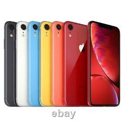 Apple iPhone XR A1984 All GB, Colors, Carriers Unlocked Warranty B Grade NID