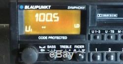 BLAUPUNKT SYMPHONY PORSCHE OEM Vintage FM Radio Cassette MINT ONE YEAR WARRANTY