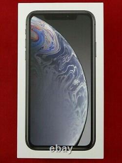 BRAND NEW! APPLE iPhone XR BLACK 64GB, VERIZON + ONE YEAR APPLE WARRANTY! L@@K
