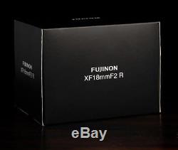 BRAND NEW BOXED Fuji Fujifilm Fujinon XF 18mm f/2 R Lens + One Year WARRANTY