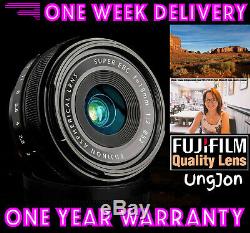 BRAND NEW BOXED Fuji Fujifilm Fujinon XF 18mm f2 R Lens WITH ONE YEAR WARRANTY