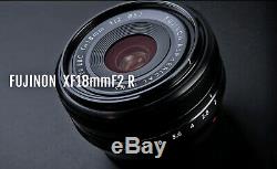 BRAND NEW BOXED Fuji Fujifilm Fujinon XF 18mm f2 R Lens WITH ONE YEAR WARRANTY