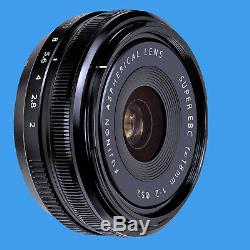 BRAND NEW Fuji Fujifilm Fujinon XF 18mm f2 R Lens (2019) WITH ONE YEAR WARRANTY