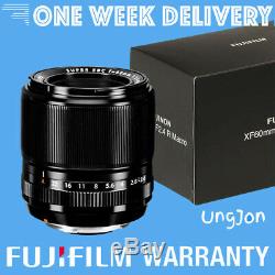 BRAND NEW Fuji Fujifilm Fujinon XF 60mm f2.4 R Macro Lens ONE YEAR WARRANTY