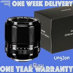 BRAND NEW Fuji Fujifilm Fujinon XF 60mm f2.4 R Macro Lens -ONE YEAR WARRANTY