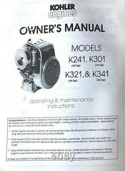 Brand New Kohler K341 Engine, Never Used Full 1 Year Warranty, 1 Left, Last One