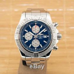 Breitling Super Avenger II A13371 With One Year Warranty