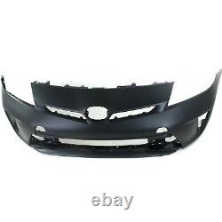 Bumper Cover For 12-15 Toyota Prius with Fog Lamp Holes Front Primed 5211947934