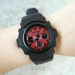 Casio G-Shock Black and Red Series Watch AWRM100SAR-1A with one year Warranty