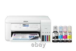 Epson EcoTank ET-3710 Wireless Color All-in-One Supertank Printer Refurbished