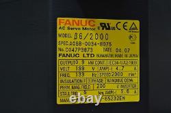 FANUC A06B-0034-B075 Servo Motor A06B0034B075 New In Box One Year Warranty #