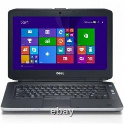 FAST Dell Latitude 14 Intel i5 8GB 500GB HDD Win10 Webcam DVD One Year Warranty