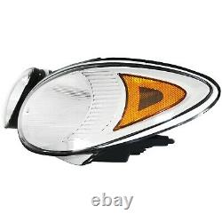 Front Headlamp Headlight Lamp Light LH & RH Pair Set for 05-07 Buick LaCrosse