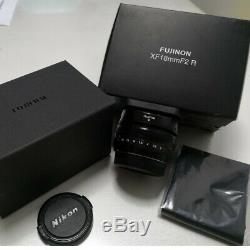 Fujifilm XF 18mm f/2 R Lens one year fuji warranty (NEW BOX) SALE