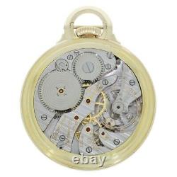 Hamilton 950B Railroad Pocket Watch 10K Mint Cond. Serviced One Year Warranty