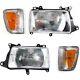 Headlight Kit For 1993-1998 Toyota T100 Left And Right Side 4pc