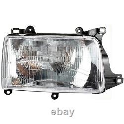 Headlight Kit For 1993-1998 Toyota T100 Left and Right Side 4pc