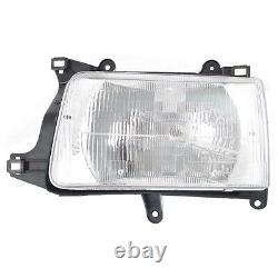 Headlight Kit For 1993-1998 Toyota T100 Left and Right Side 4pc
