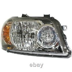 Headlight Set For 2004 2005 2006 Toyota Highlander Left and Right With Bulb 2Pc