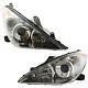 Headlight Set For 2004 2005 2006 Toyota Solara Left And Right With Bulb 2pc