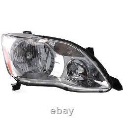 Headlight Set For 2005 2006 2007 Toyota Avalon Left and Right With Bulb 2Pc