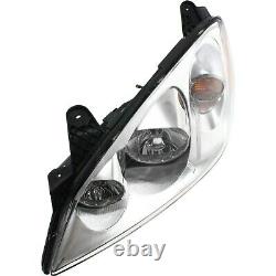 Headlight Set For 2005-2010 Pontiac G6 Driver and Passenger Side with bulb