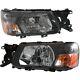 Headlight Set For 2005 Subaru Forester Left And Right With Bulb 2pc