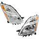Headlight Set For 2006 2007 2008 2009 Toyota Prius Left And Right 2pc
