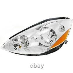 Headlight Set For 2006-2010 Toyota Sienna Left and Right With Bulb 2Pc