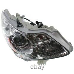 Headlight Set For 2007-2008 Infiniti G35 Sedan Left and Right With Bulb 2Pc