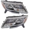 Headlight Set For 2013-2016 Nissan Pathfinder Left And Right With Bulb 2pc