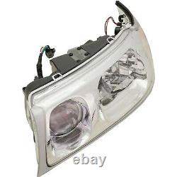Headlight Set For 98-2002 Lincoln Town Car Left and Right With Bulb 2Pc